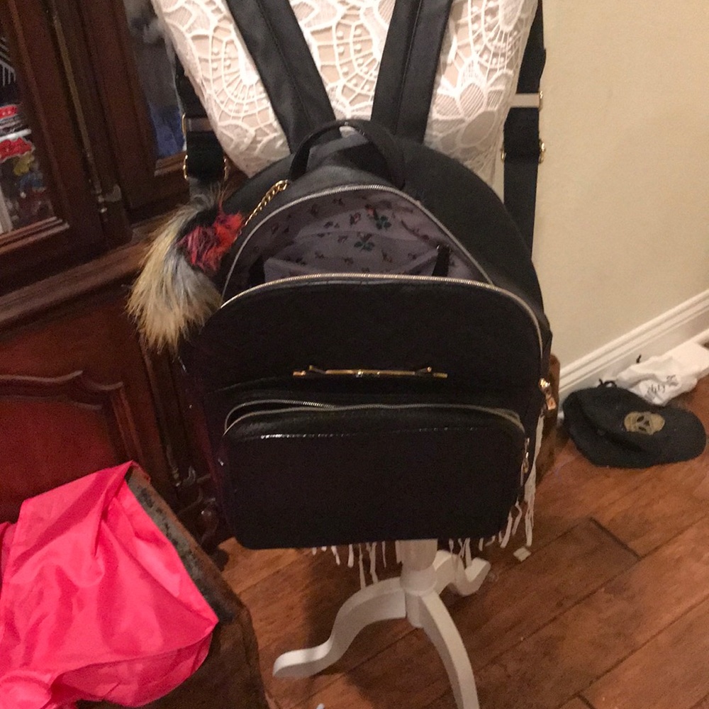Authentic Betsey Johnson Cat Backpack - image 4